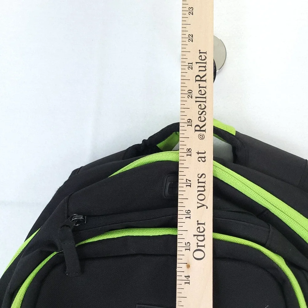 Official Monster Energy Black Promo Padded Backpack with Zippers Pockets Laptop